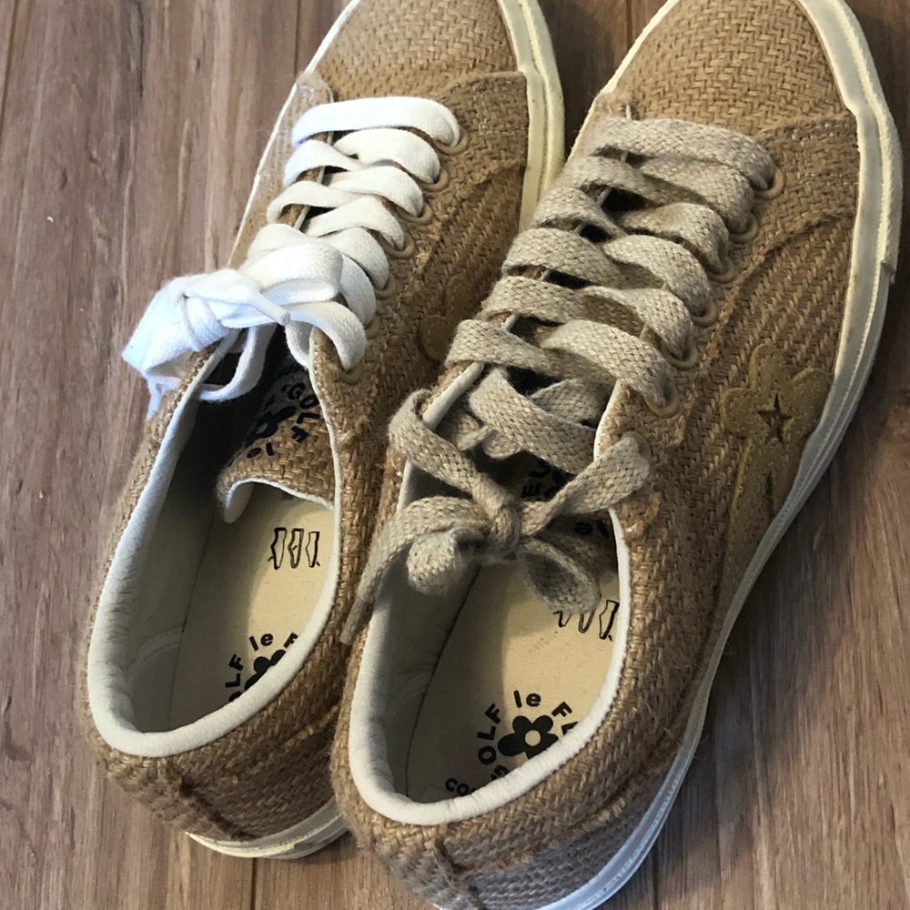 GOLF le fleur shoes burlap colorway